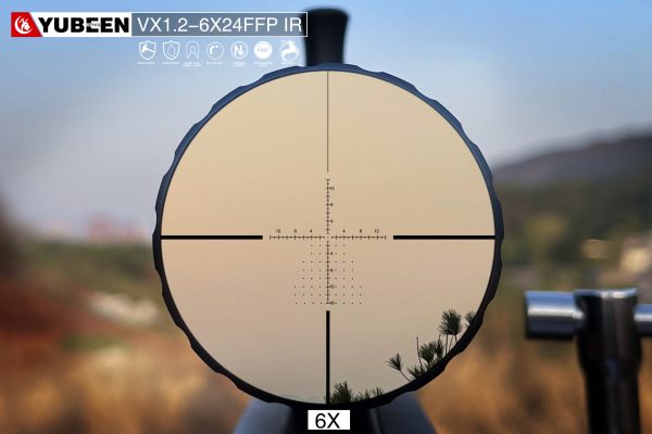 دوربين تفنگ يوبينVX1.2-6×24 FFP