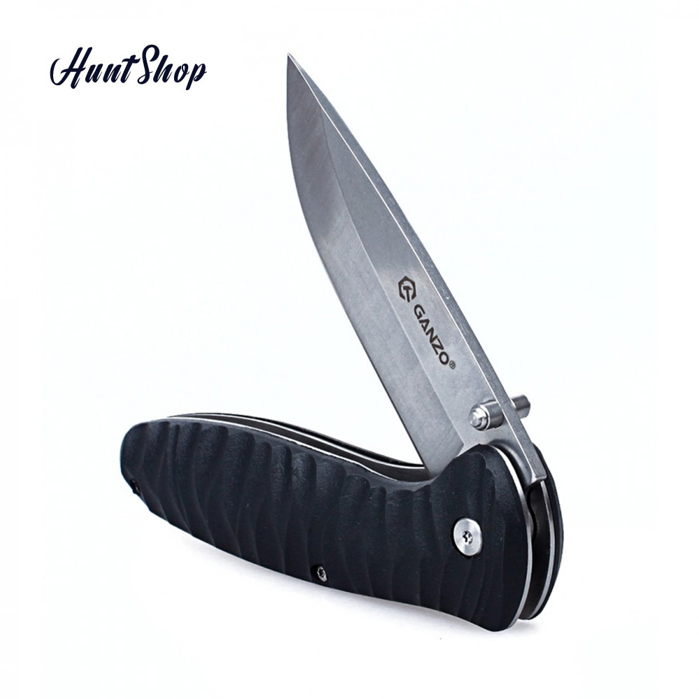 Knife-Ganzo-G6252-Black.3 چاقو تاشو گانزو ganzo G6252-BK