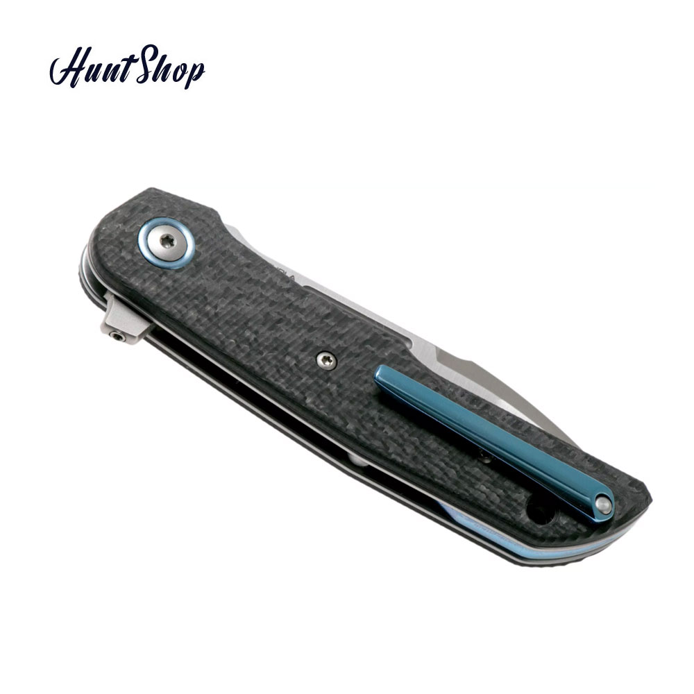 Clap-LS01-C-Carbon-fibre-pocket-knife چاقو تاشو MKM Clap Carbon Fiber
