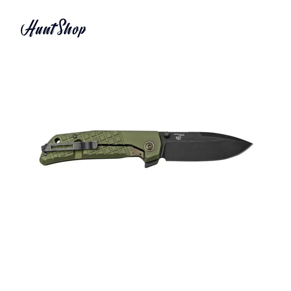 MKM-Maximo-MM-TGRD-Green-Anodized-Titanium-knife,-Bob-Terzuola-design چاقو MKM Maximo Green Anodized Titanium