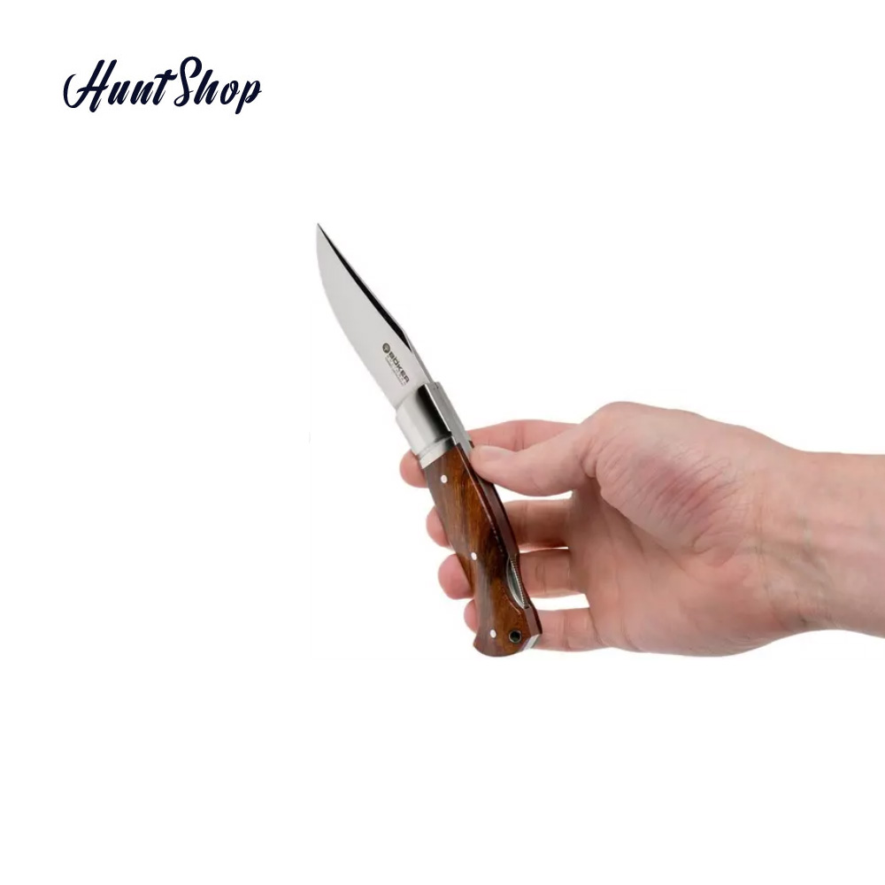 Böker-Boxer-111025-Desert-Ironwood-gentleman's-knife,-Raphael-Durand-design چاقو بوكر Böker Boxer 111025