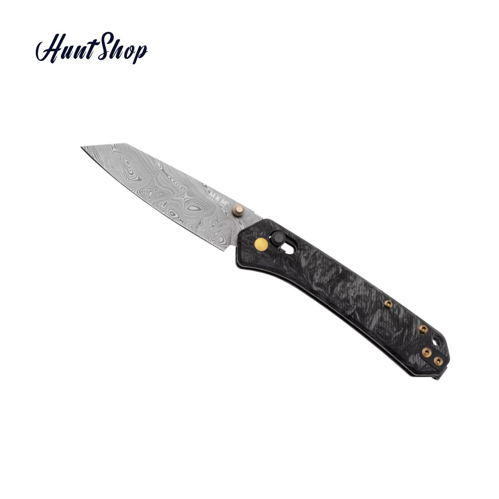MKM-Yipper-'Fancy-Boi'-YP-D-Damascus-Limited-Edition,-Marbled-Fiber چاقو شکاری MKM Yipper