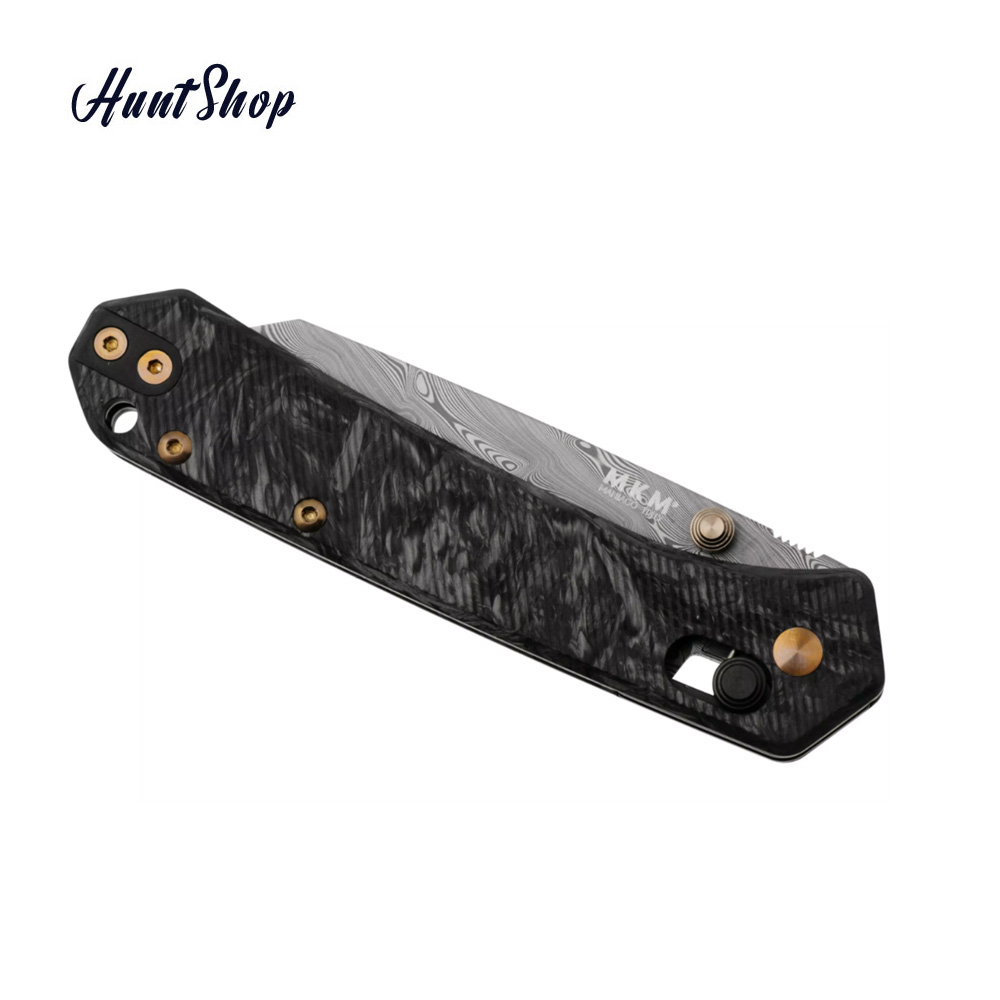 Marbled-Carbon-Fiber,-T چاقو شکاری MKM Yipper